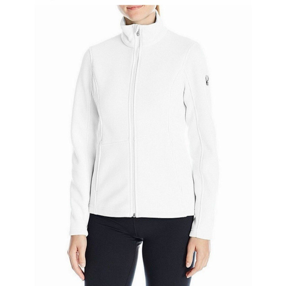 Spyder Endure Stryke Full Zip Mid-Weight Sweater Large Jacket Coat Shacket - Picture 1 of 8